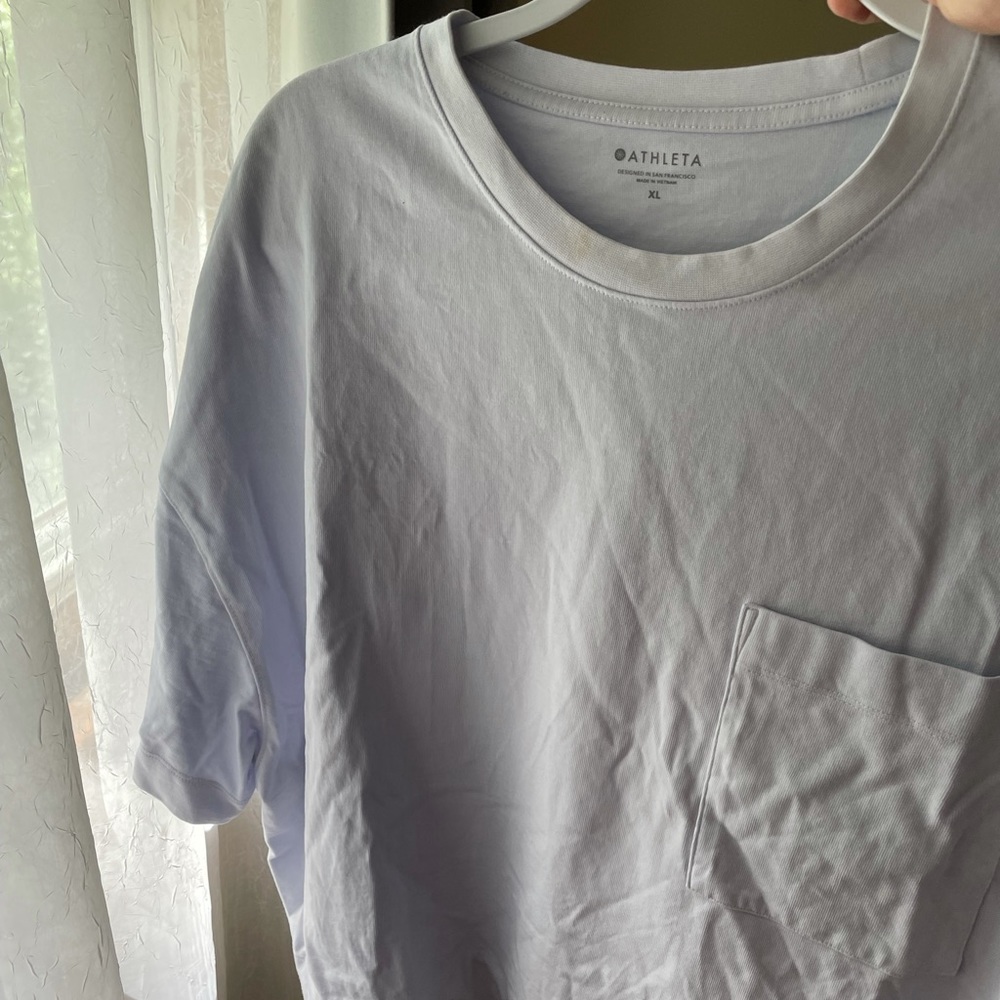 Athleta Boxy Crop Tee